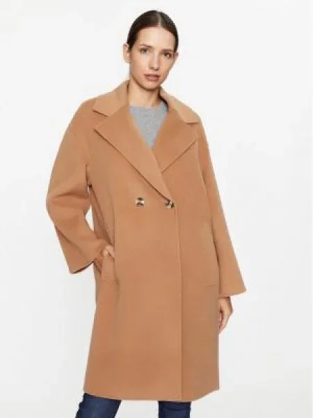 Marella Palton de lână Nandina maro