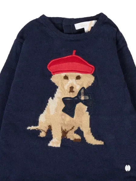 Sweter dziecięcy Patachou niebieski