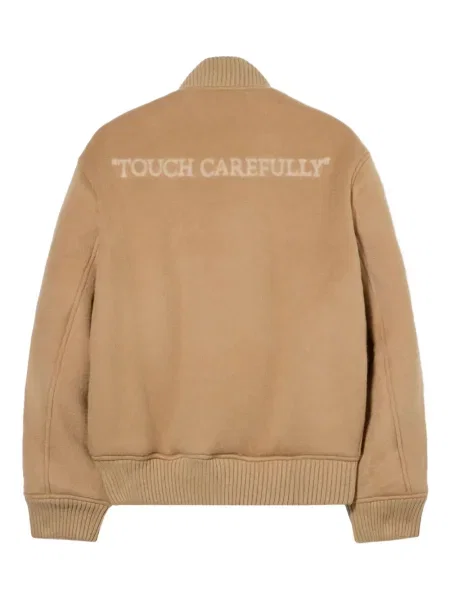 Geacă bomber Off-white alb