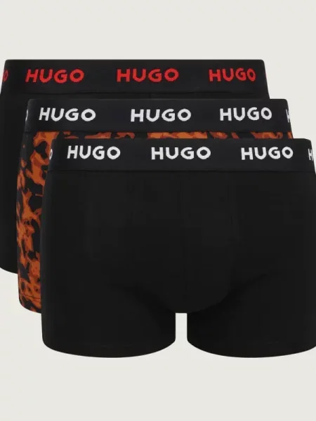 Hugo Bodywear Chiloți boxer DESIGN negru