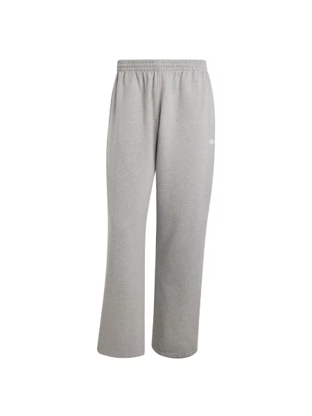 ADIDAS ORIGINALS Hlače Trefoil Essentials melange siva