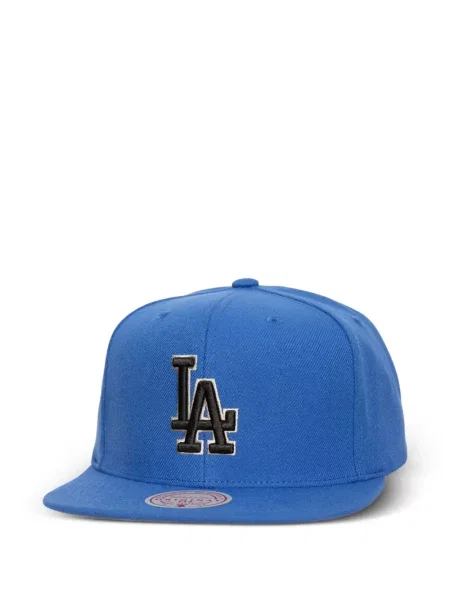 Șapcă Mitchell & Ness cu autograf albastru