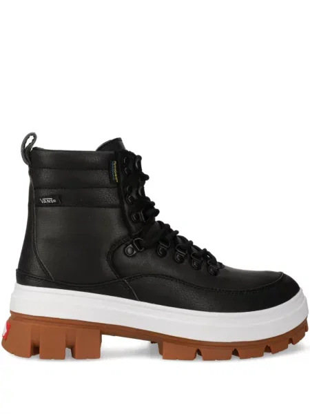 Botine Vans cu șireturi din dantelă negru