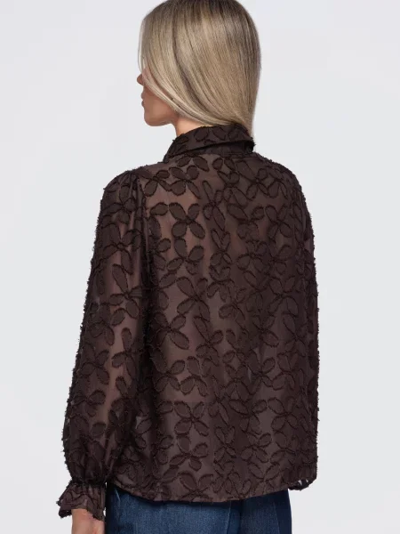 Bluza Ombre plava