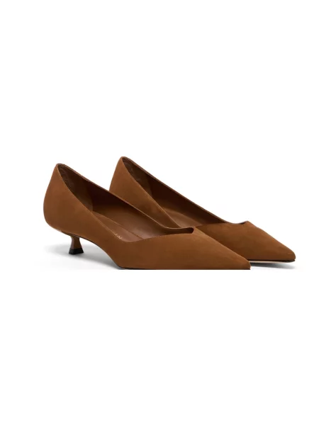 Czółenka Stuart Weitzman brązowa