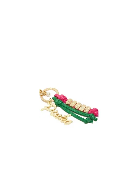 PINKO Pakabukas Lettering Keychain AI PCPL rožinė