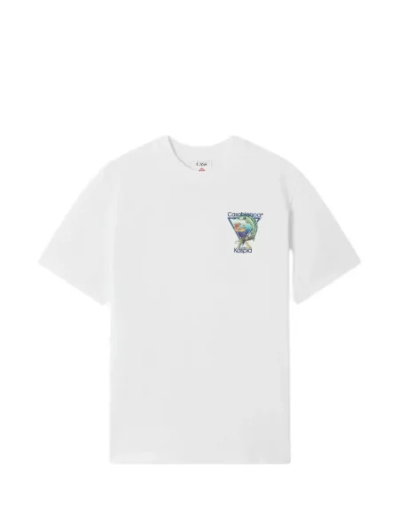 Tricou Casablanca cu imagine alb