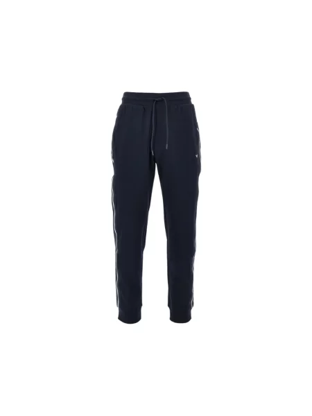 Spodnie dresowe Emporio Armani niebieskie