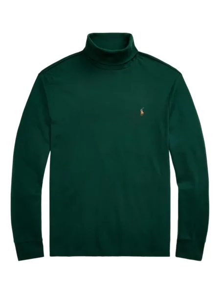 Chiloți Polo Ralph Lauren din țesătură twill cu autograf cu glugă albastru