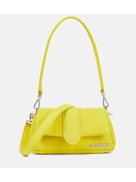 Usnjena torbica Jacquemus rumena
