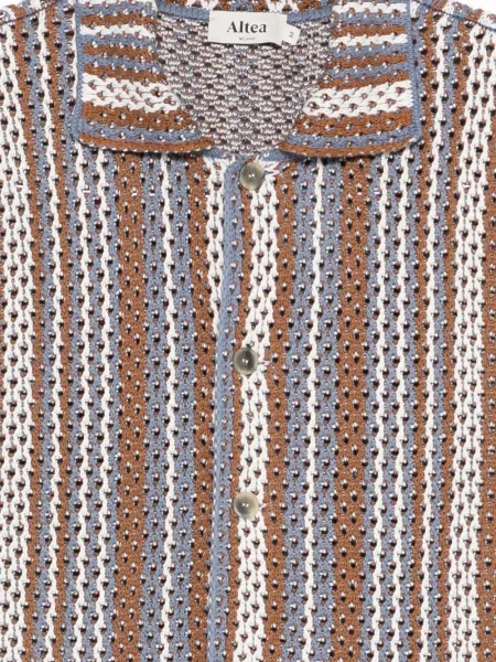 Koszula Altea w paski niebieska