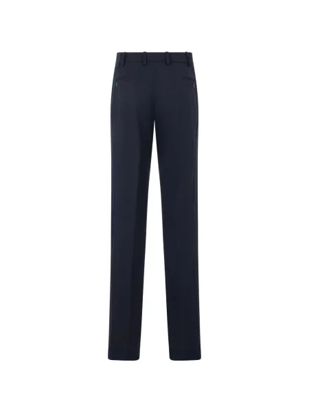 Pantaloni Moschino de lână albastru