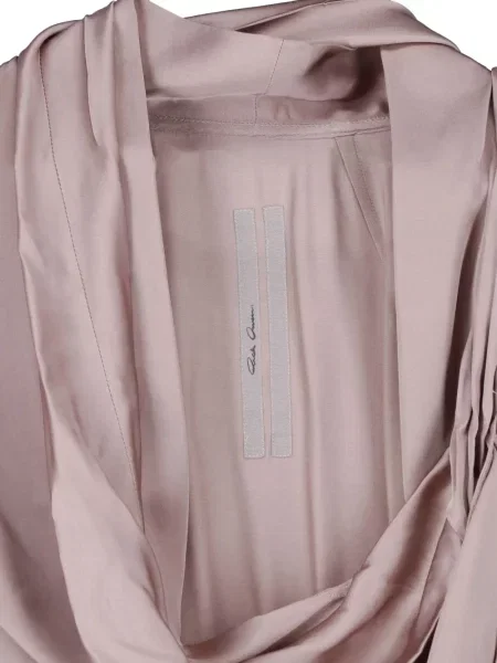 Bluză Rick Owens cu legături plic roz