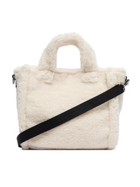 Torbica Calvin Klein Jeans Teddy Tote Bag bež
