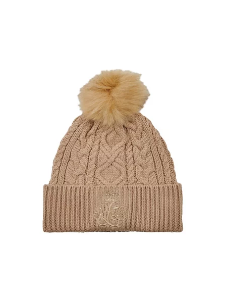 Kapa z dodatkom volne Lauren Ralph Lauren bež