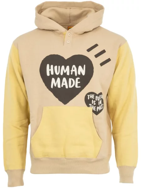 Hanorac cu glugă Human Made cu imagine