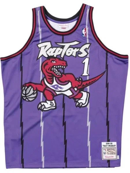 Košile Mitchell & Ness jersey fialová
