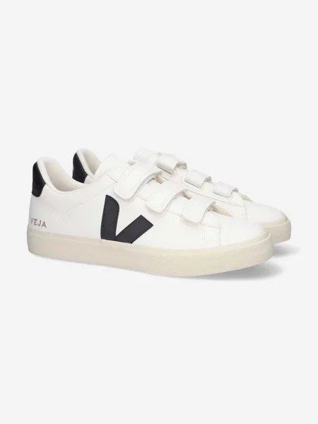 Trampki Veja Recife Logo Chromefree Leather Extra/ White_Black EUR 37 białe