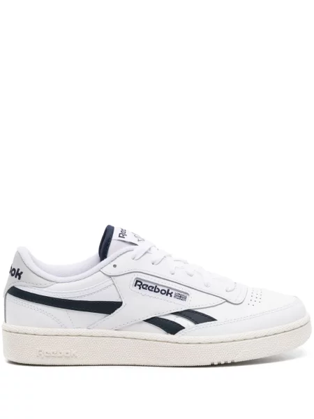 Sneakerși Reebok Revenge din piele alb