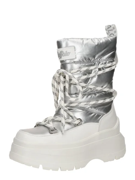 BUFFALO Bocanci de zăpadă Olympia argintiu / natural alb