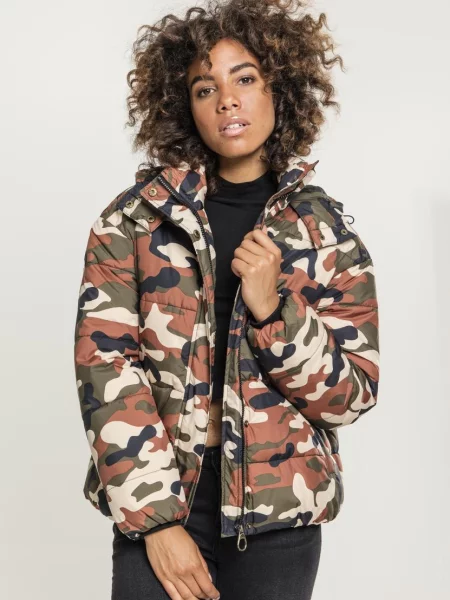 Bunda Urban Classics hnedá