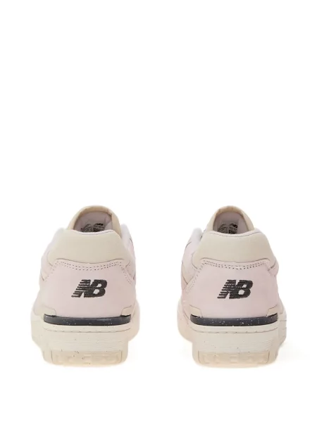 Sneakerși New Balance 550 din piele de căprioară roz