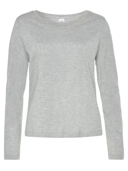S.Oliver Bluză de noapte amestecat gri
