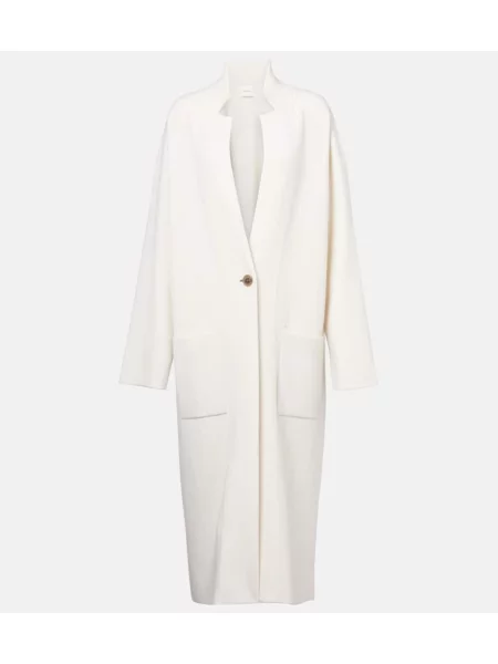 Palton Lisa Yang din cașmir bej