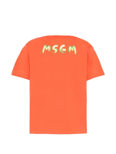 Koszulka dziecięca Msgm czerwona