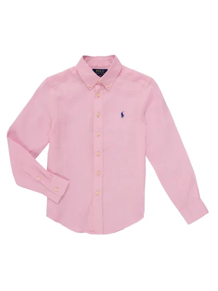 Cămașă copii Polo Ralph Lauren roz