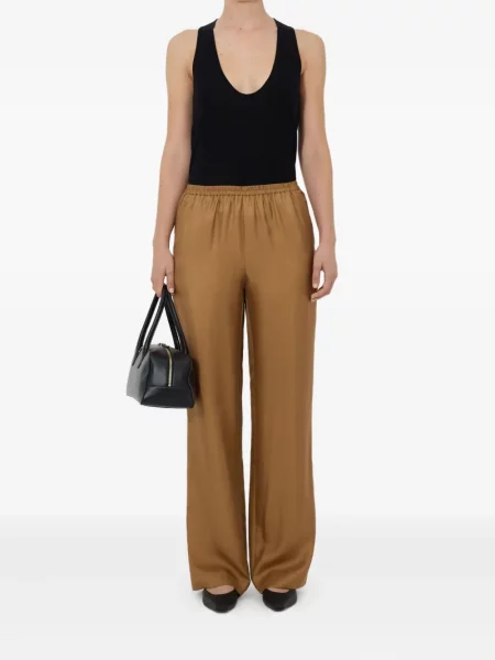 Pantaloni Loulou De Saison maro