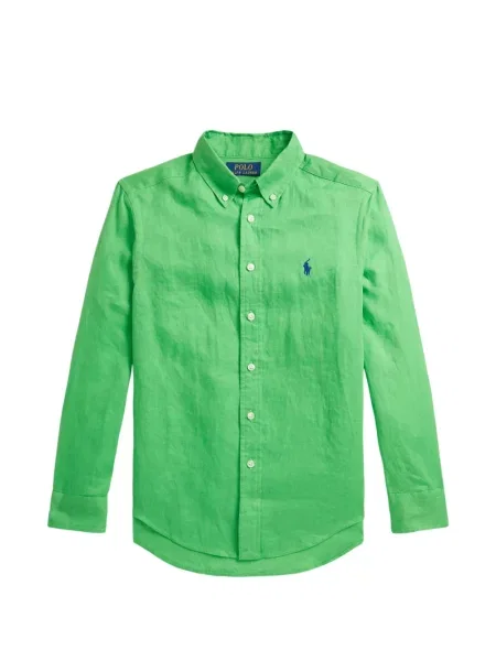 Koszula dziecięca Polo Ralph Lauren zielona