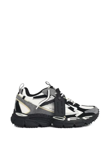 Велурени маратонки Off-white бяло