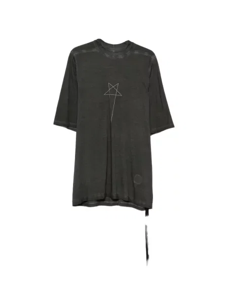 Tricou Rick Owens Drkshdw cu decolteu rotund gri