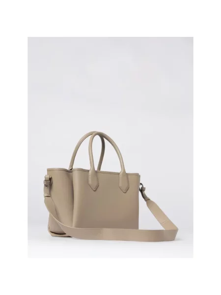 Shopperka Emporio Armani beżowa