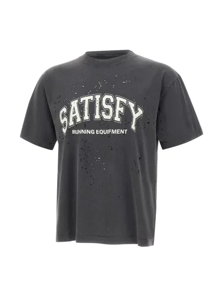 T-shirt Satisfy MothTech T-Shirt Aged Black S czarna