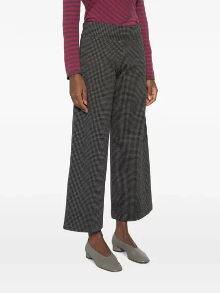 Pantaloni Niu' cu model pepito gri