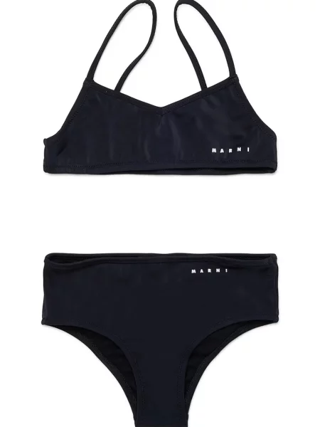 Marni kétrészes fürdőruha gyerek SWIMSUIT fekete