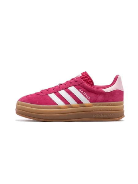 Sneakersy Adidas Gazelle zamszowe różowe