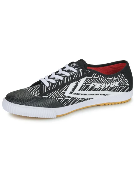 Pantofi Feiyue cu imagine negru