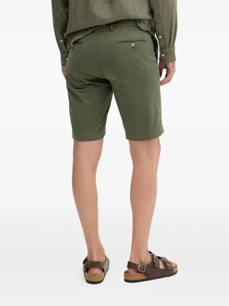 Pantaloni scurți Hackett din țesătură twill verde