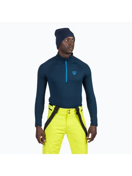 Mikina Rossignol Blackside Fleece Hz dark navy tmavě modrá