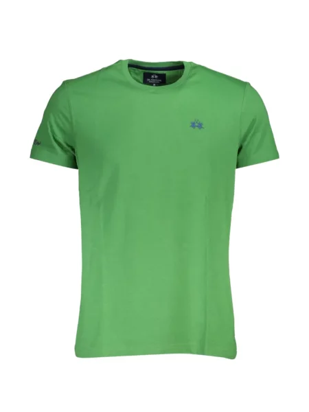 Tricou La Martina cu broderie verde