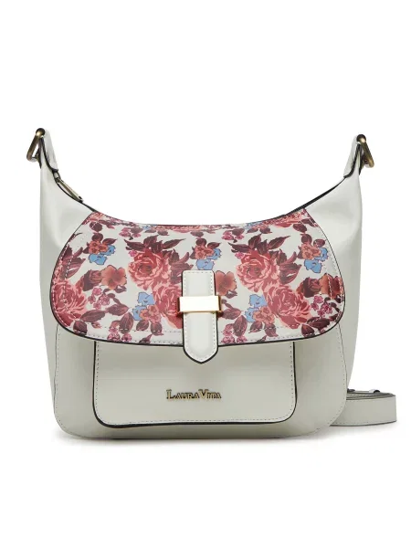 Ročna torba Laura Vita Berna 02 bela