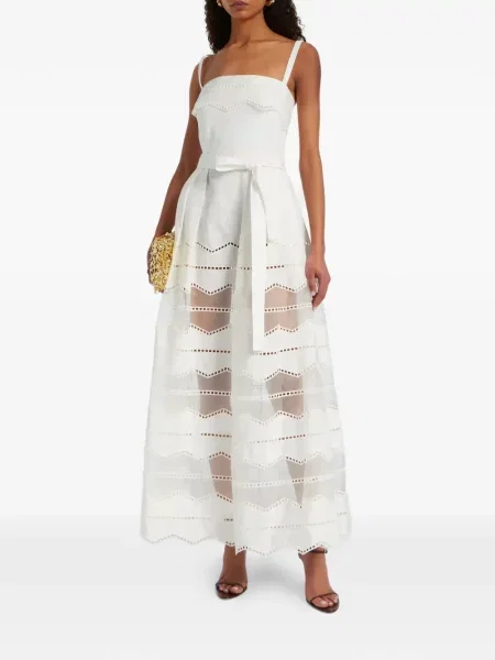 Maxi elimina rochie maxi Elie Saab de costum alb