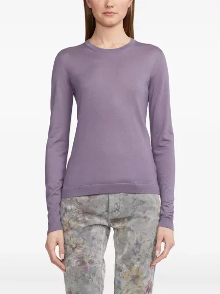Top Ralph Lauren Collection tricotate lung violet