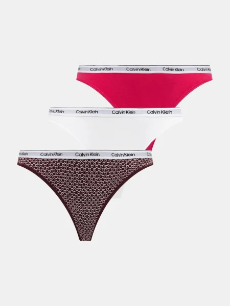 Прашки Calvin Klein Underwear 3 броя розово