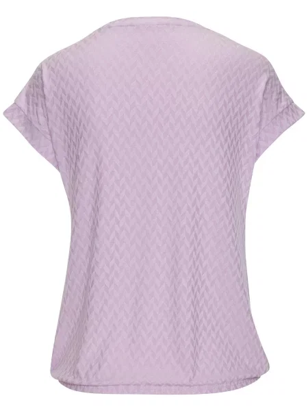 VIVANCE Tricou mov liliachiu