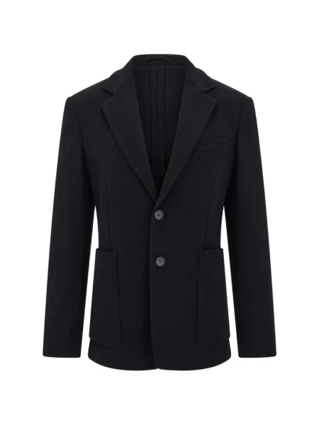 Sacou Ferragamo din jerseu negru