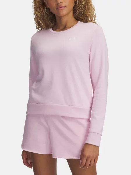 Hanorac crewneck Under Armour din material terry